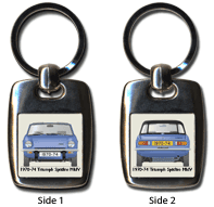 Triumph Spitfire MkIV 1970-74 Keyring 5